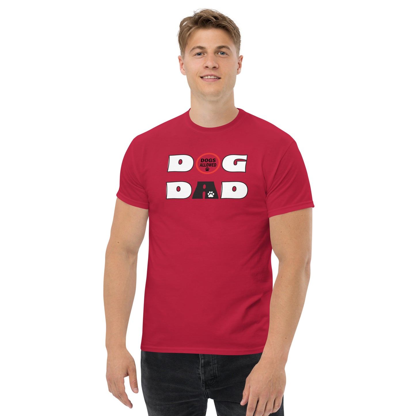 Dog Dad - Dogs Allowed - Men's classic tee