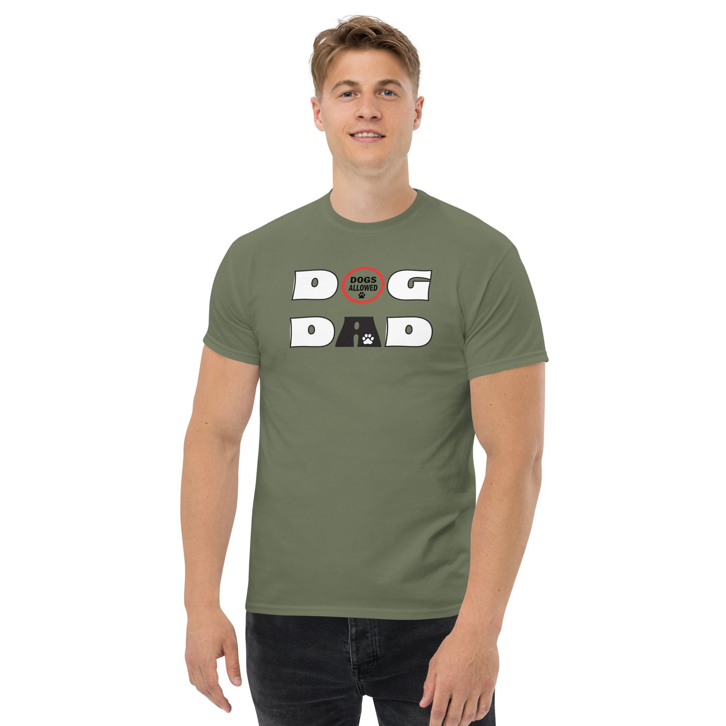 Dog Dad - Dogs Allowed - Men's classic tee