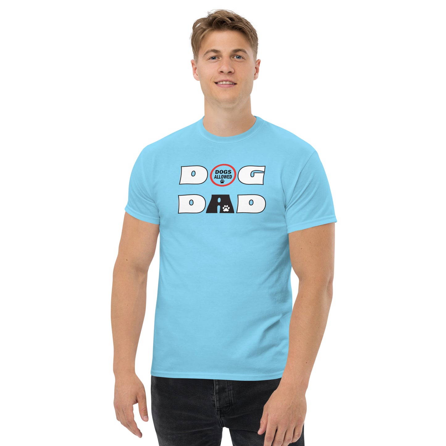 Dog Dad - Dogs Allowed - Men's classic tee