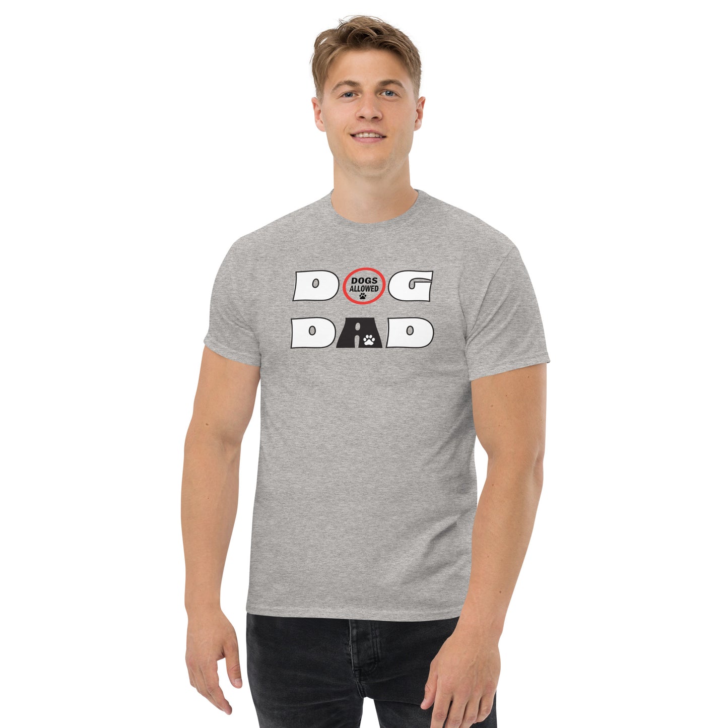 Dog Dad - Dogs Allowed - Men's classic tee