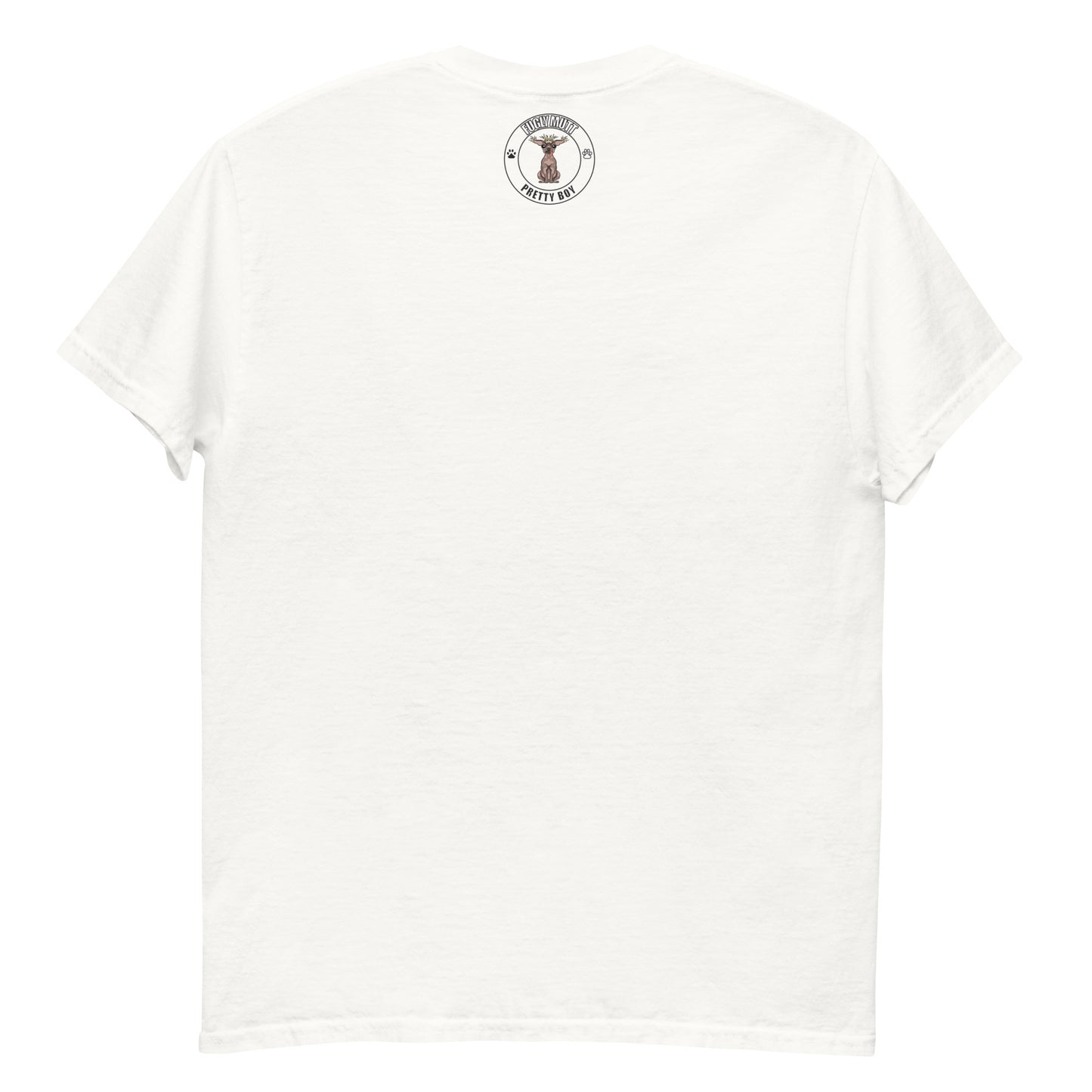 Fugly Mutt (Head shot, small) Men's classic tee