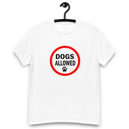 Dogs Allowed Men's classic tee