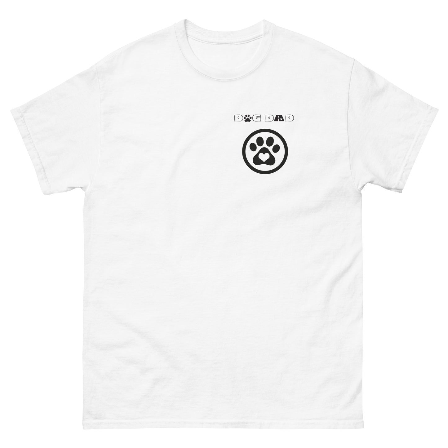 Dog Dad - Paw - Men's classic tee