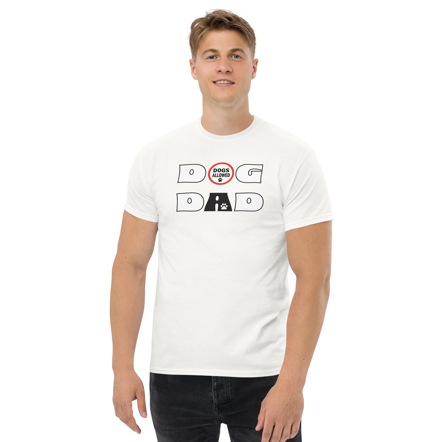 Dog Dad - Dogs Allowed - Men's classic tee