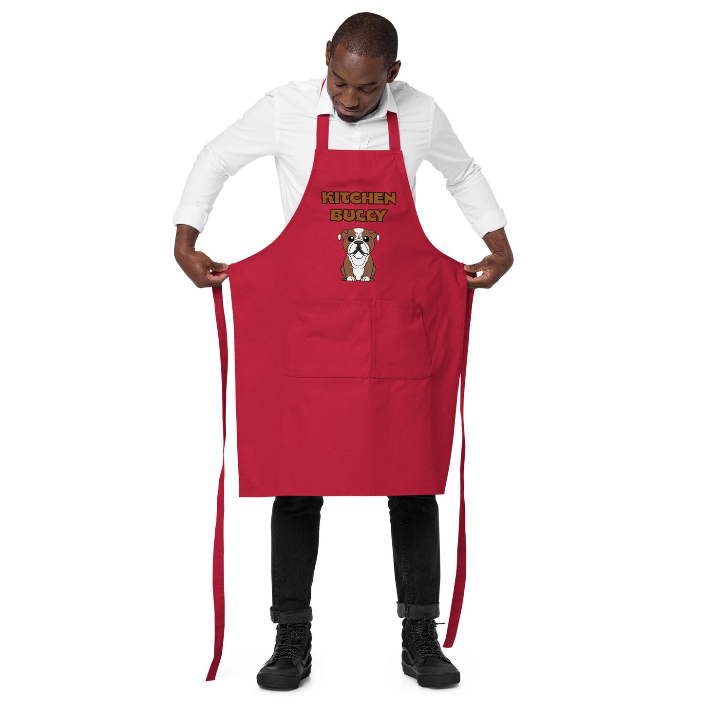 Bulldog - Organic cotton apron