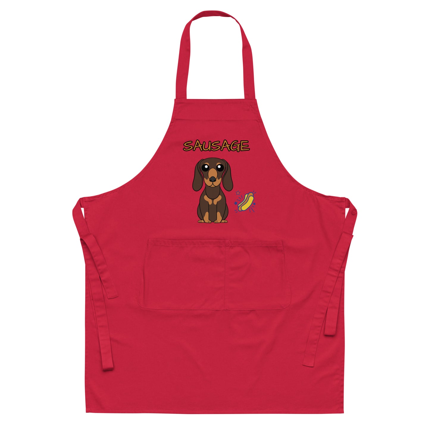 Dachshund - Organic cotton apron