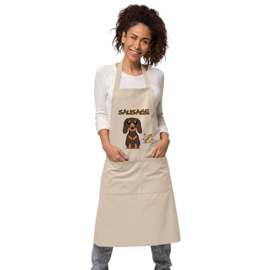 Dachshund - Organic cotton apron