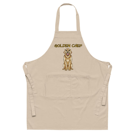 Golden Retriever - Organic cotton apron