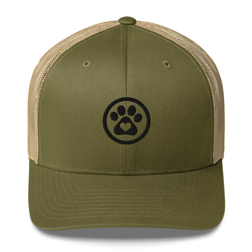 Paw Print Trucker Cap