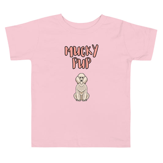 Poodle-MuckyPup-Toddler Short Sleeve Tee