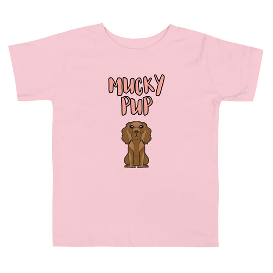 CockerSpaniel-MuckyPup-Toddler Short Sleeve Tee