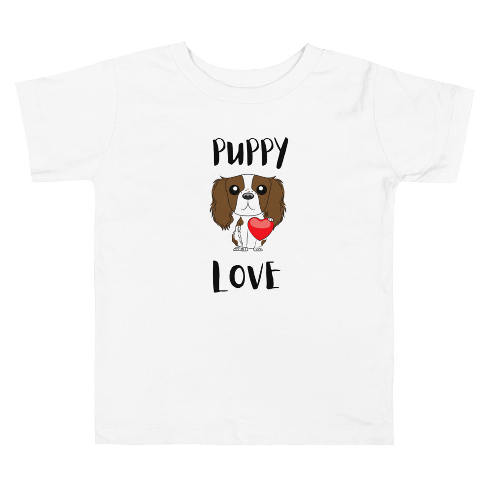 King Cav 'Puppy Love' Toddler Short Sleeve Tee