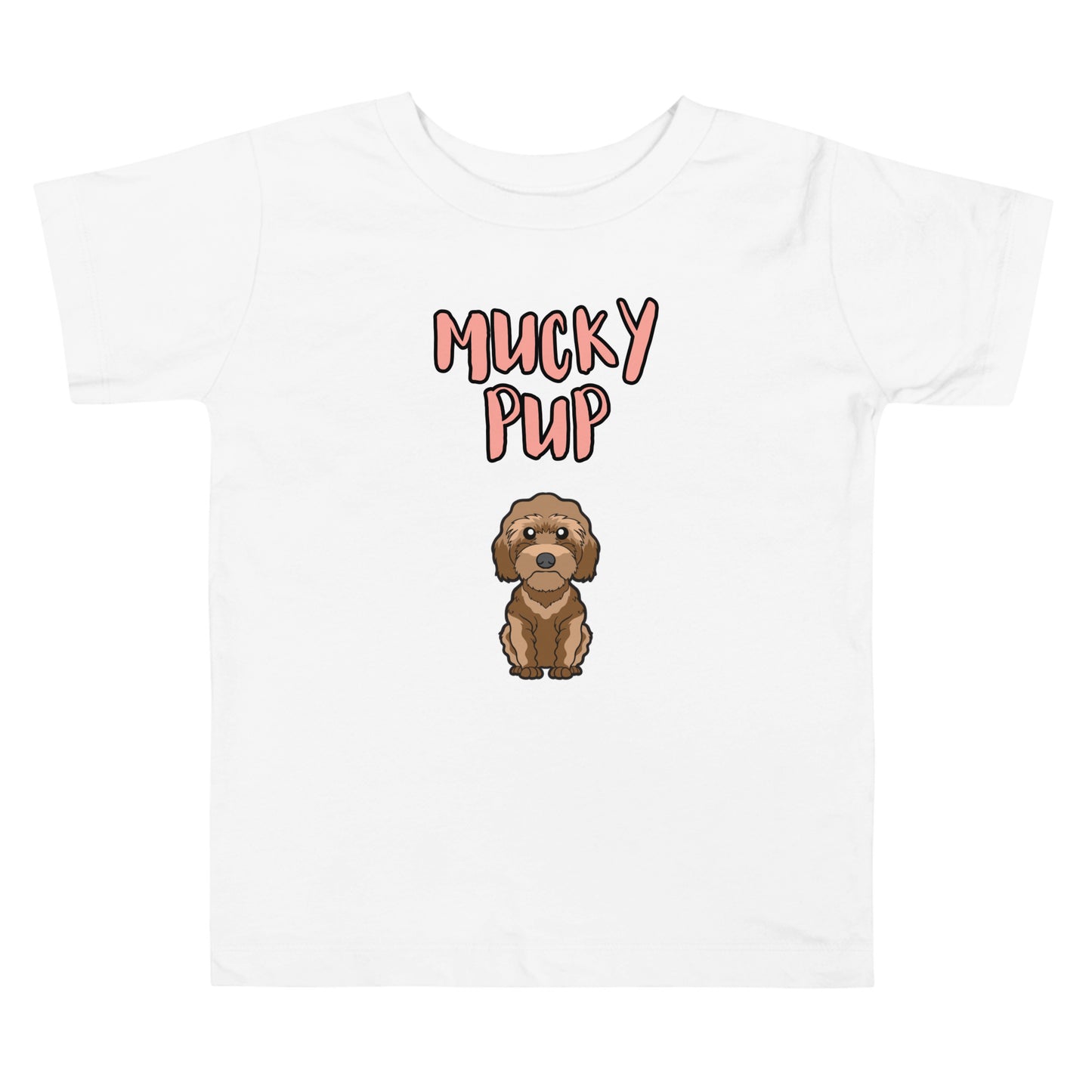 Cockerpoo-MuckyPup-Toddler Short Sleeve Tee