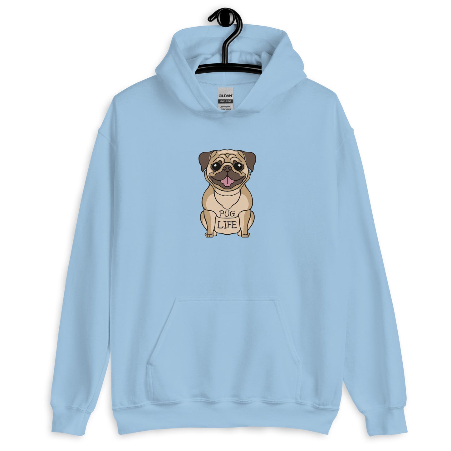 Pug Life Unisex Hoodie