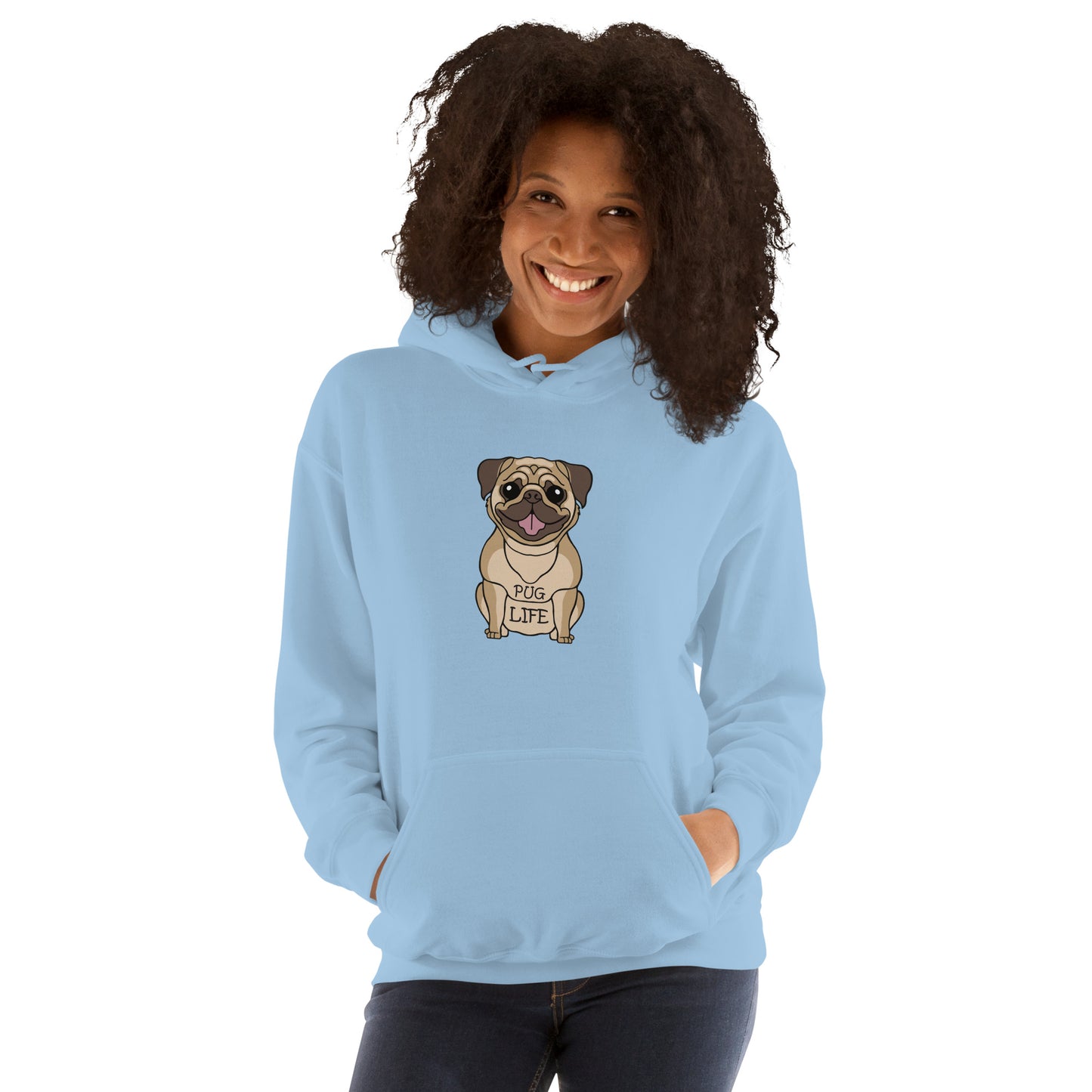 Pug Life Unisex Hoodie