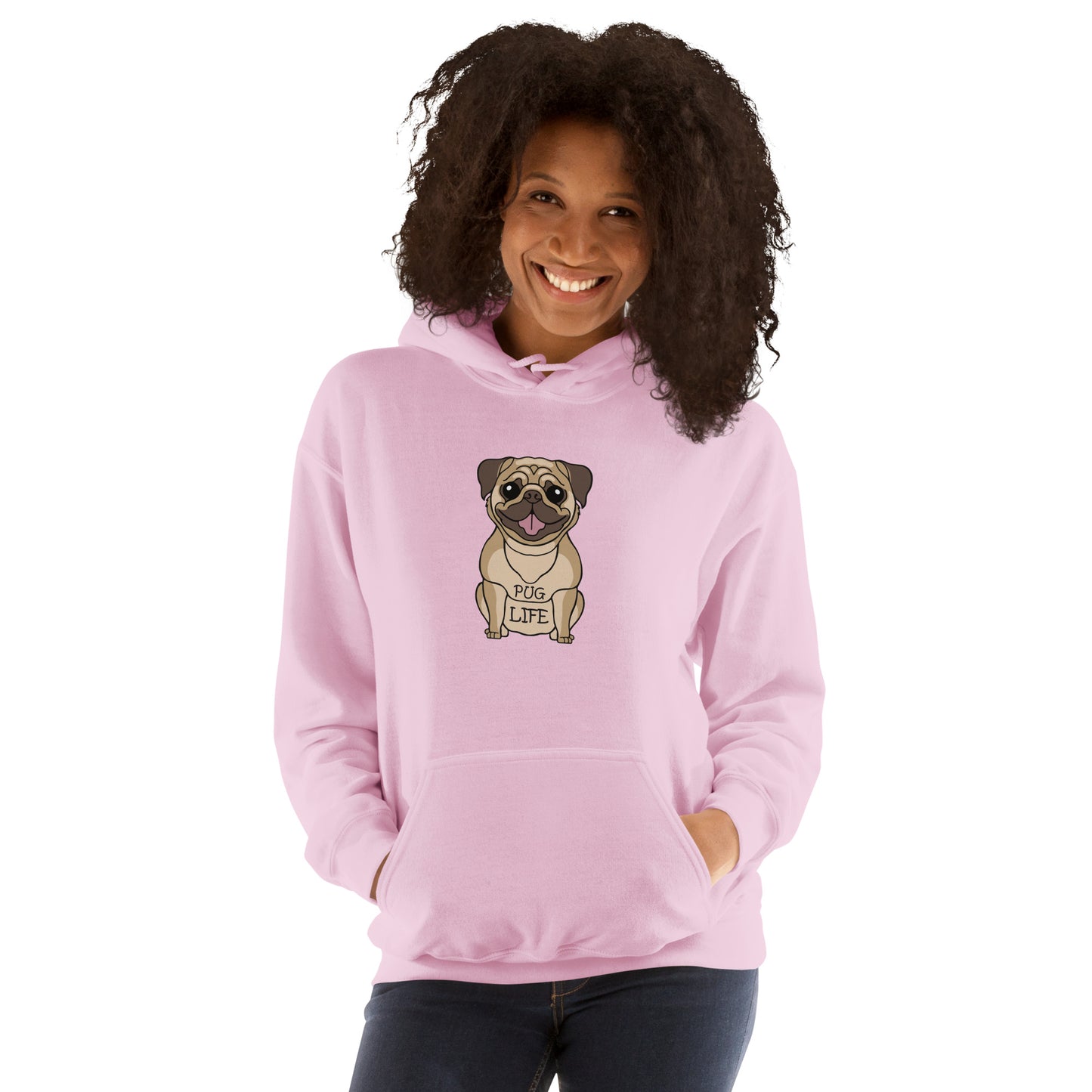 Pug Life Unisex Hoodie