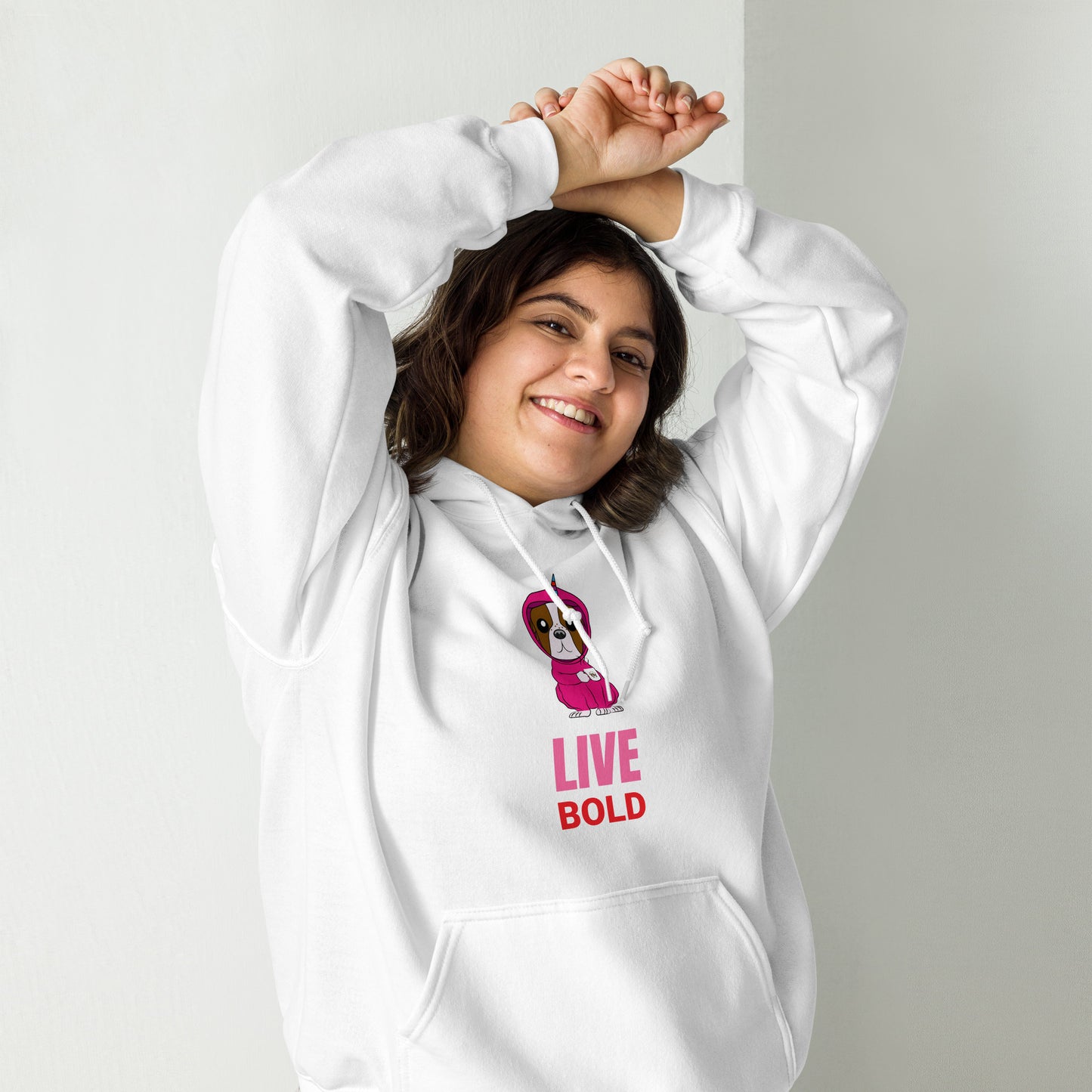 King Cav - LIVE BOLD - Womens Hoodie