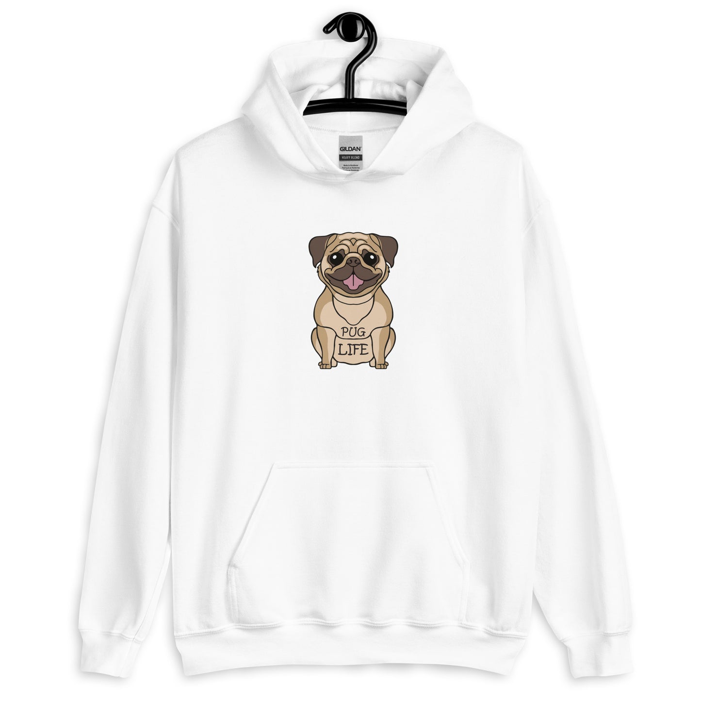 Pug Life Unisex Hoodie