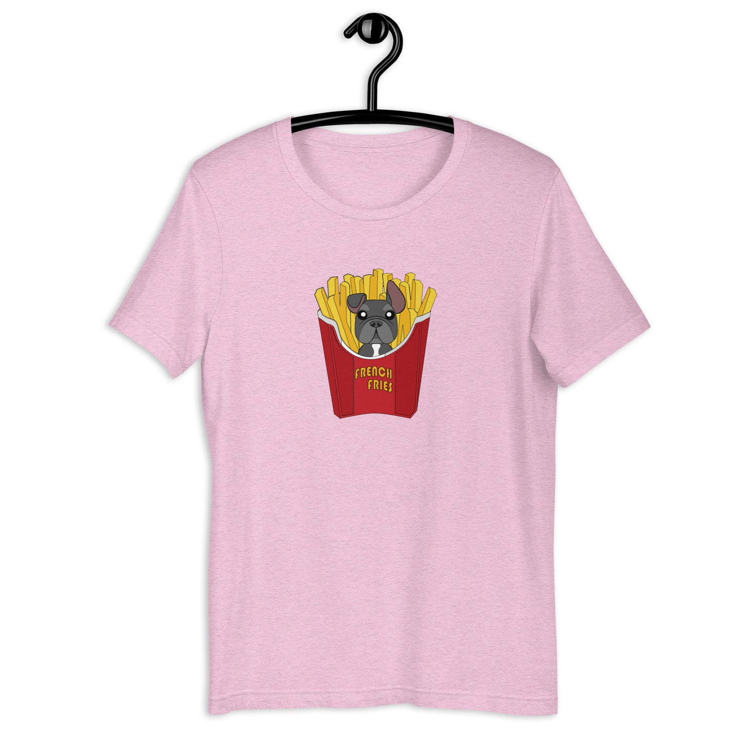 French Bulldog - French Fries - Unisex t-shirt