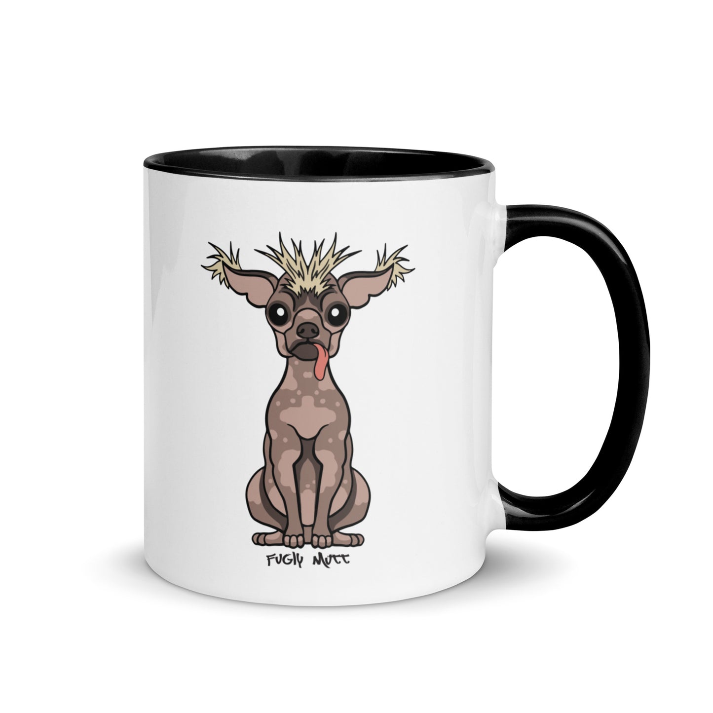 Fugly Mutt Mug with Color Inside