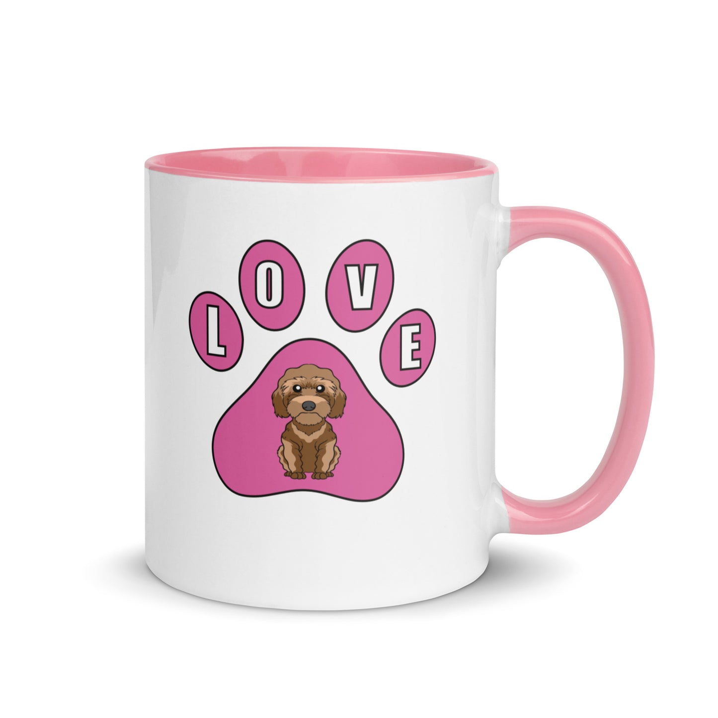 Cockerpoo Love Mug with Color Inside