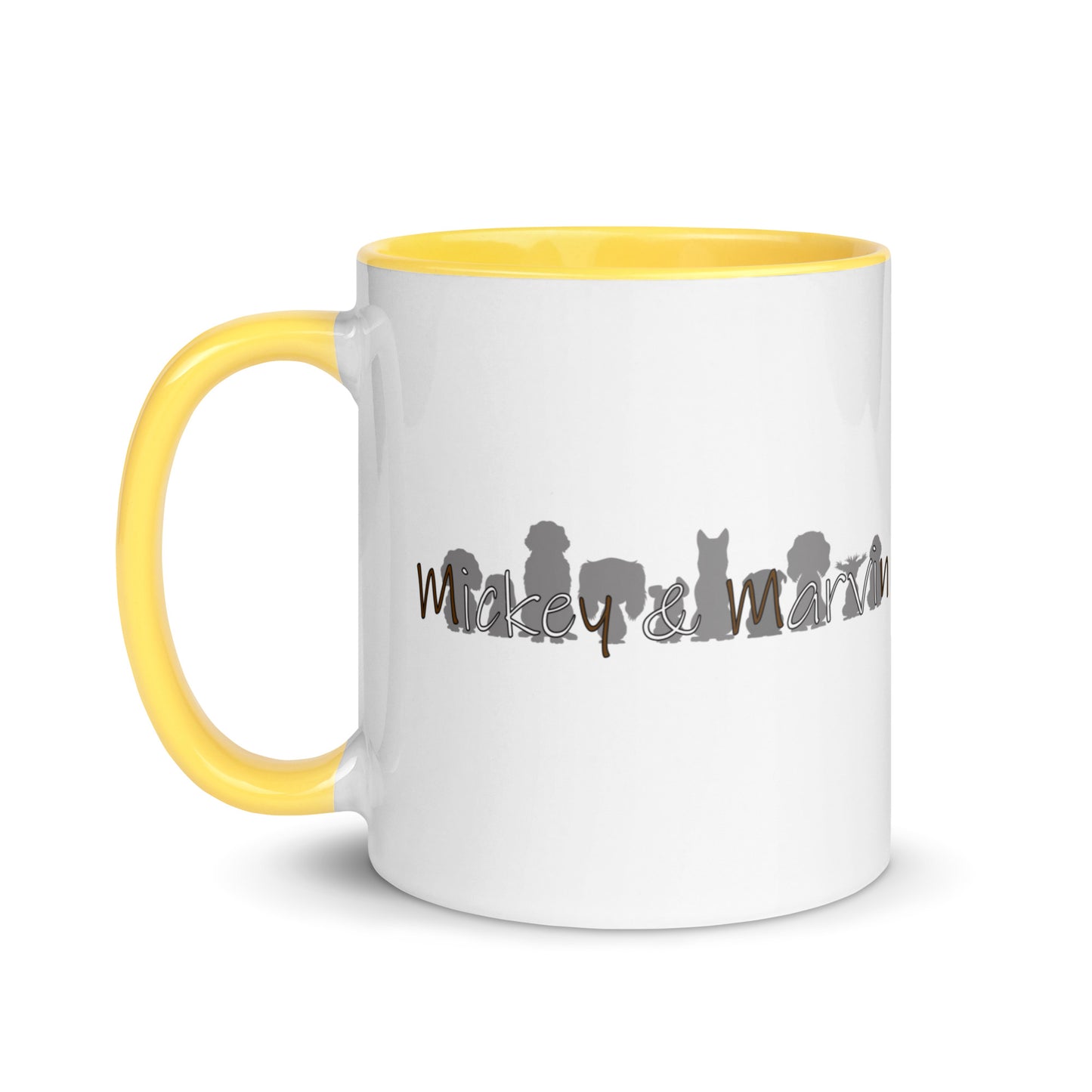 Frenchie Dad Mug with Color Inside