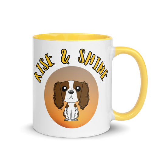 King Cav 'Rise & Shine' Mug with Color Inside