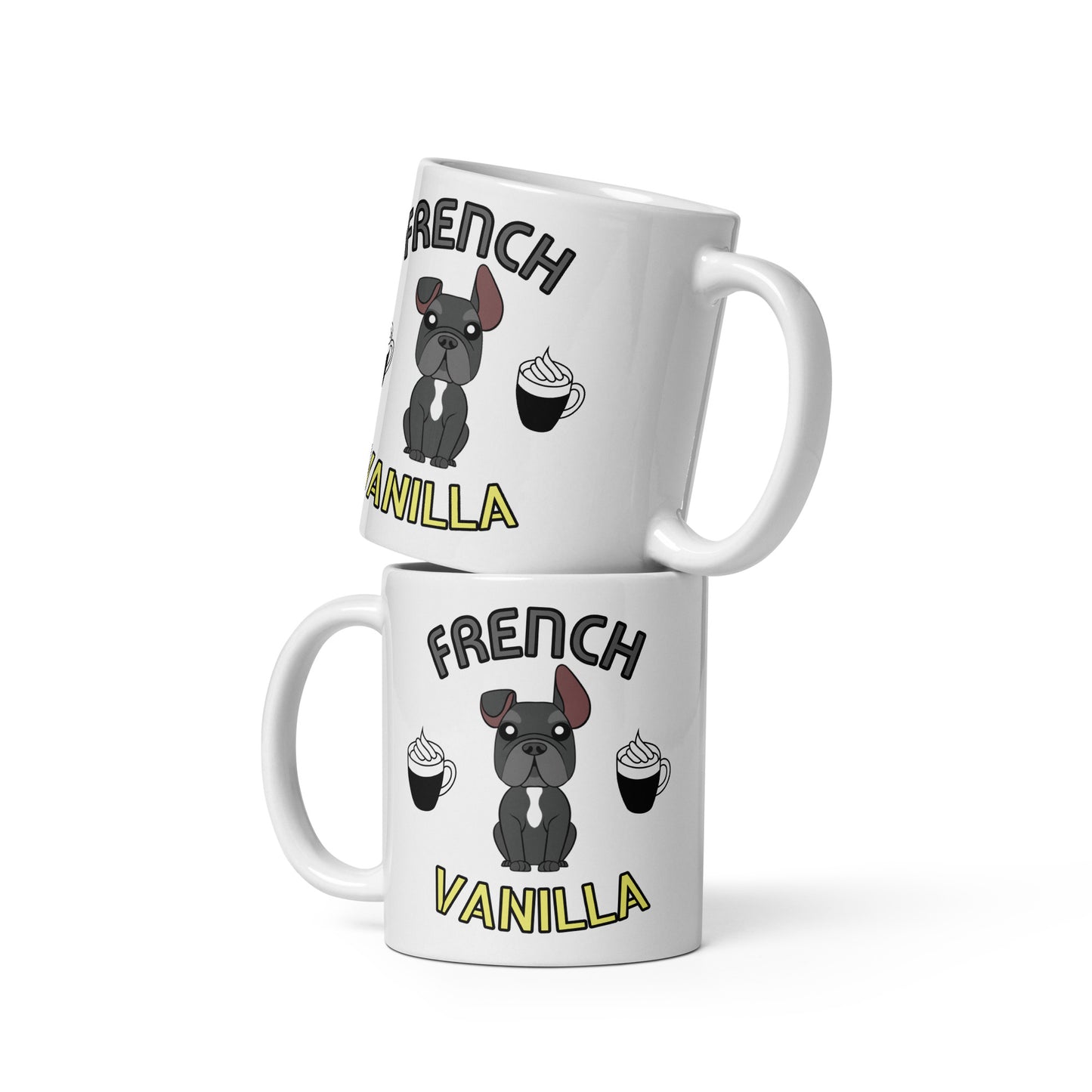 French Vanilla - White glossy mug