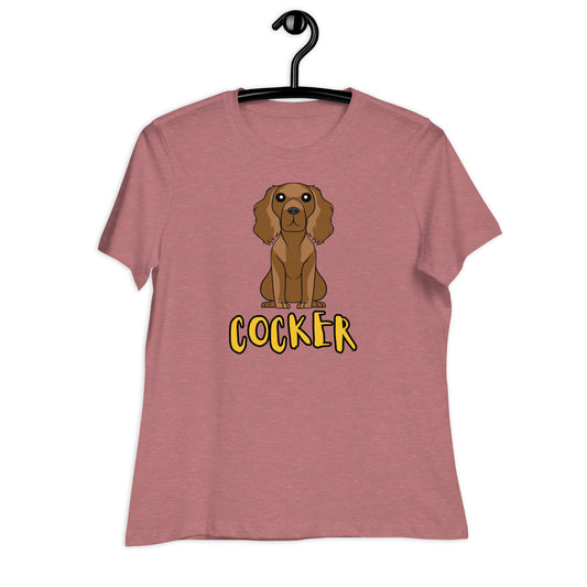 Cocker Spaniel - Women's Relaxed T-Shirt