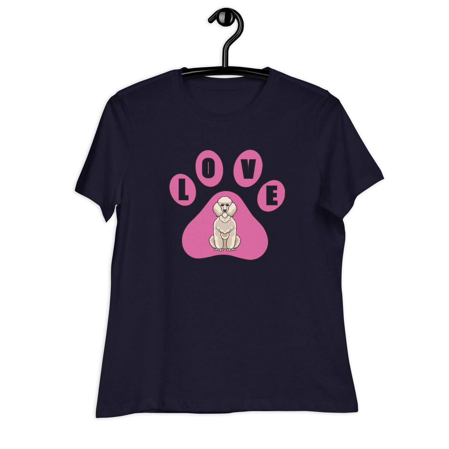 Poodle Love - Women's Relaxed T-Shirt