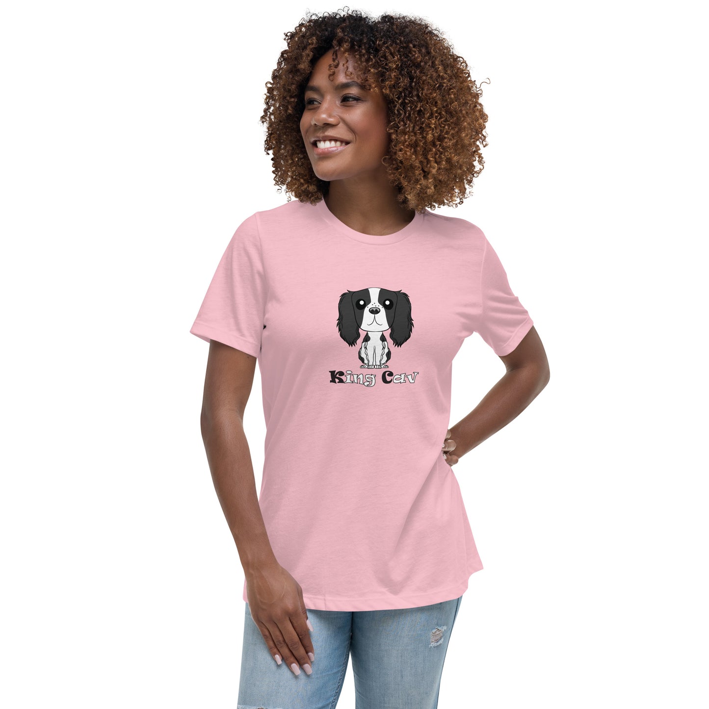 King Cav (Black) Women's Relaxed T-Shirt