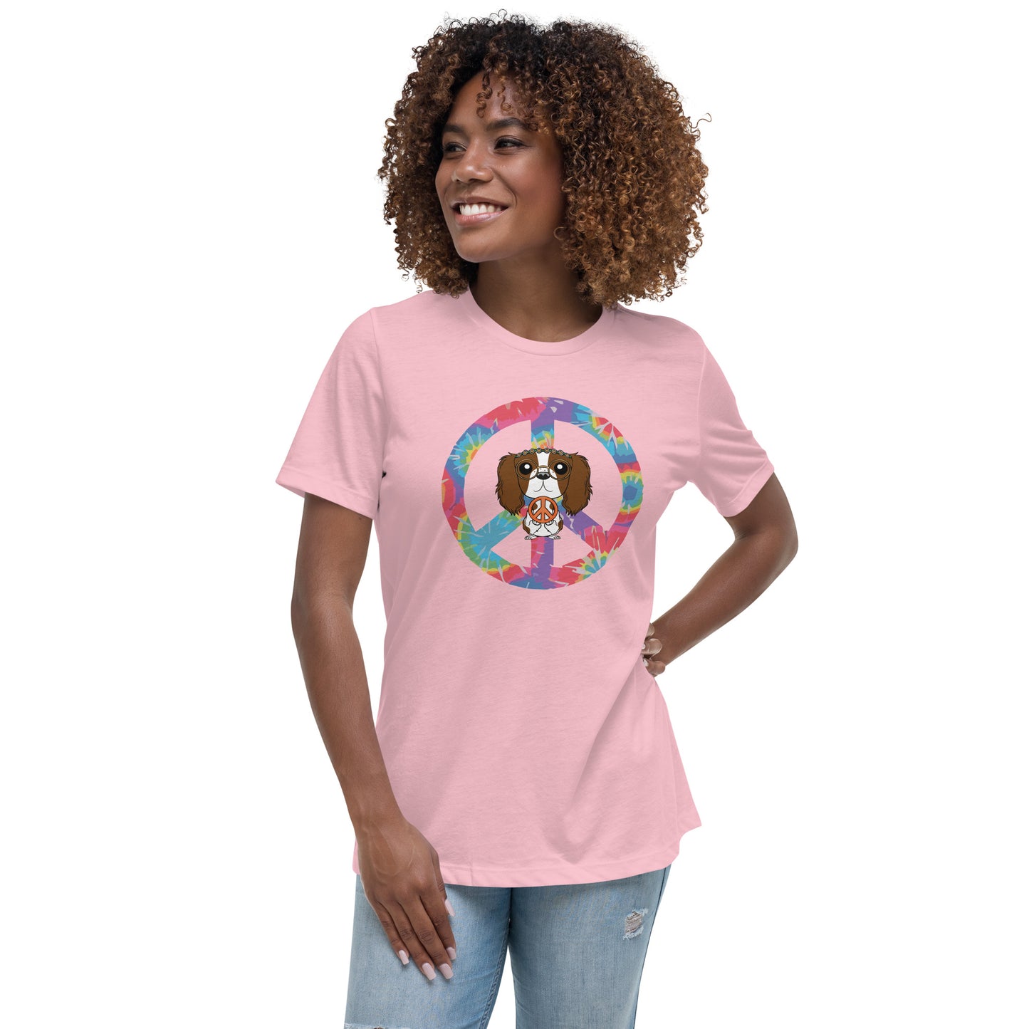 King Cav Peace Women's Relaxed T-Shirt