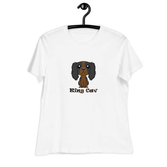 King Cav (Tan) Women's Relaxed T-Shirt