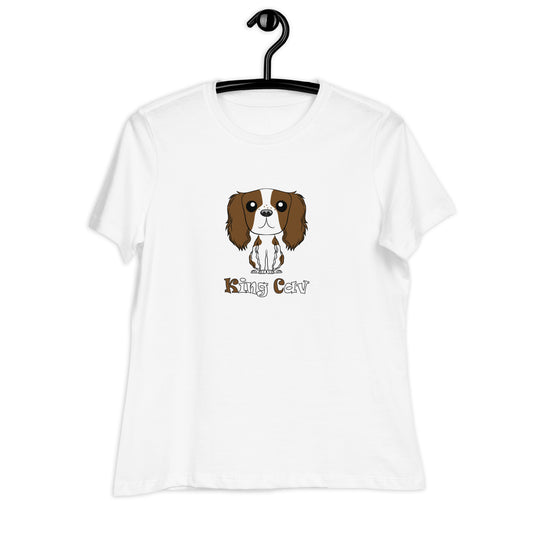 King Cav (Brown) Women's Relaxed T-Shirt