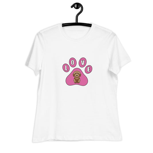 Cockerpoo Love Women's Relaxed T-Shirt