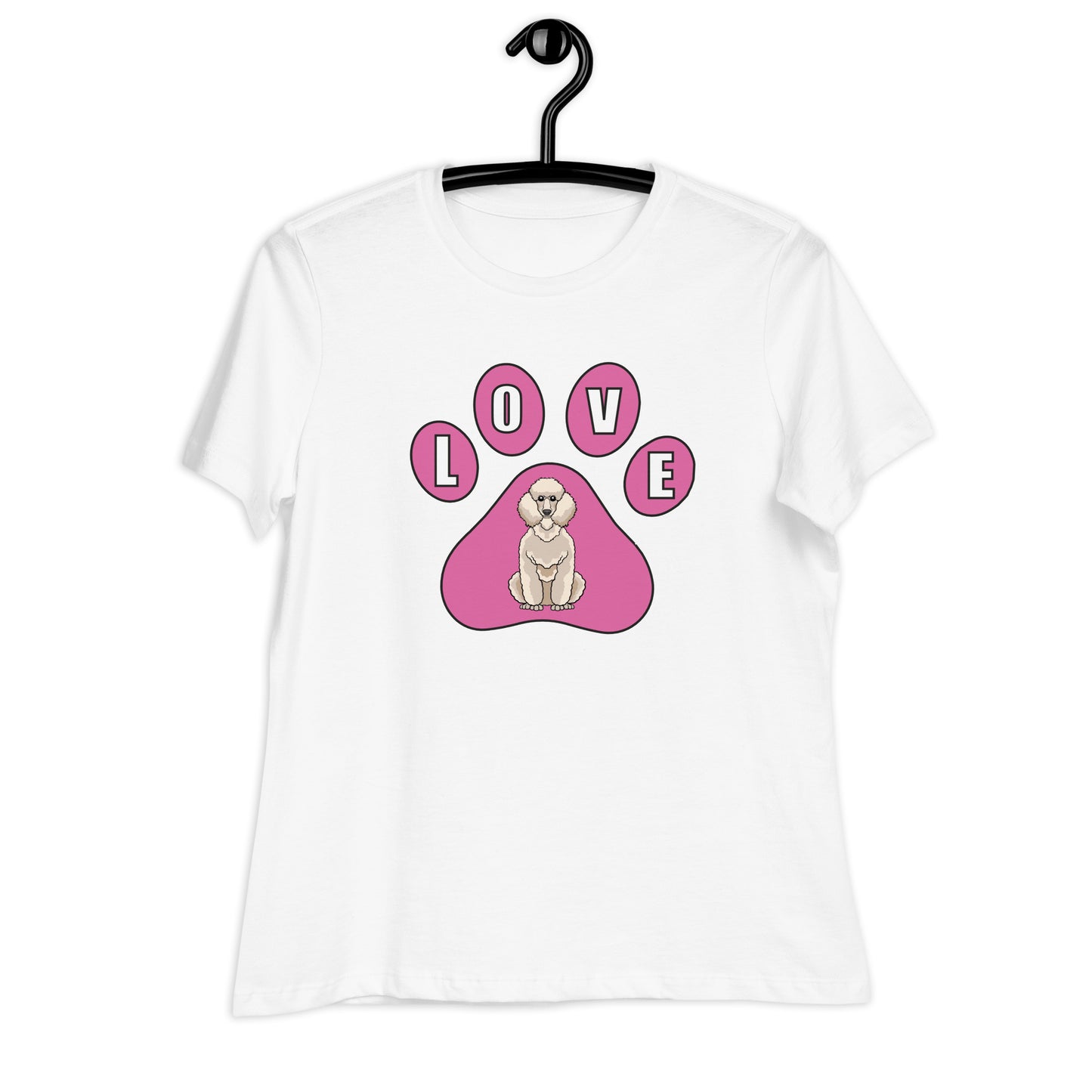 Poodle Love - Women's Relaxed T-Shirt